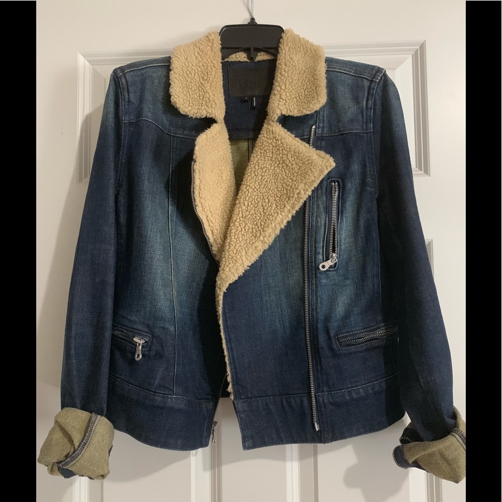 ✨Paige Denim Sydney Sherpa Moto Jacket✨